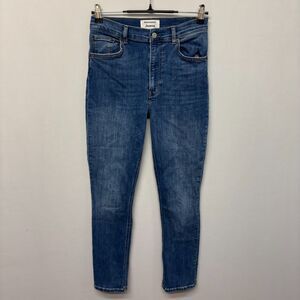 Reformation Jeans Women High Rise Straight Jeans Size 29 Blue Denim D028 -7